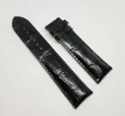 Original MIDO Multifort 22mm Model: M005430A Black Leather Watch Band Strap
