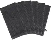 Bath Mitt - Exfoliating Glove - Set of 6 Euro Spa Waffle Weave Towel Mitts - ...