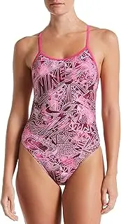 [Nike] Doodle Cut-Out Tie Back One Piece