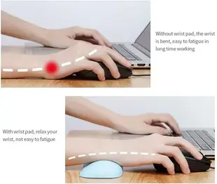 矽膠滑鼠護腕 電腦滑鼠護腕墊 減輕壓力 軟墊 舒壓 保護手腕 護腕