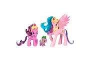 My Little Pony Friendship is Magic 3 Pack Royal Castle Friends With Twilight Sparkle, Spike The Dragon, and Princess Celestia