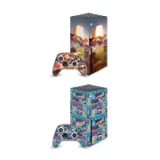DC LEAGUE OF SUPER PETS GRAPHICS VINYL SKIN FOR SERIES X CONSOLE & CONTROLLER