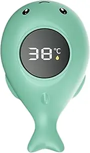 Rrlihjgu Bath Water Temperature for Baby - Toddler Bathtub Temp Safety Gauge - Accurate Sensor Baby Bath Tub Temperature Gauge Floating Toy with 3 Color Warning