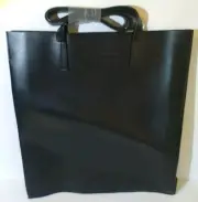 NWT Narciso Rodriguez Parfums Black Faux Leather Bag, New