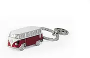 BRISA VW Collection - Volkswagen Bus T1 Camper Van Kombi 3D Model Key Ring Chain, Gift Idea/Fan Souvenir/Retro Vintage Product
