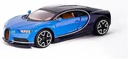 Scale Finished Model Car 1:32 Scale for Bugatti Chiron Alloy Diecast Sound Light Toy Car Miniature Simulation Metal Toys Car Model Miniature Replica Car (Size : Blue)