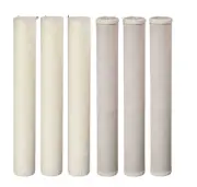 20" x 2.5" Sediment & CTO Carbon Replacement Filter Set for our Double System
