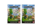 2x Minecraft Scratch & Reveal Activity Set Kids Children Colouring Art Craft 3y+