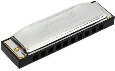 Hohner Special 20 Harmonica - Key of C Sharp/D Flat (2-pack) Bundle