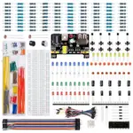 830迷你麵包闆DIY項目入門套件，適用於ARDUINO UNO R3套件電子DIY套件電子元件連接點麵包闆