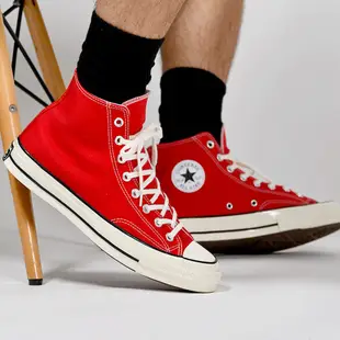 Converse All Star 1970s 紅 男鞋女鞋 高筒 復古 奶油頭 經典款 三星標 帆布鞋 164944C