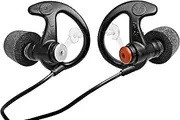 SureFire EP7 Sonic Defenders Ultra Filtered Earplugs w/Comply Canal Tips, Reusable, Black, Medium