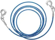 CRILSTYLEO Heavy Duty Tow Strap Durable Wire Rope for Emergency Towing of Cars Trucks Off Road Vehicles Reliable Pulling Power for Extreme Conditions