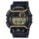 【CASIO 卡西歐】G-SHOCK 嘻哈街舞時尚休閒黑電子錶-黑金(GD-400GB-1B2)