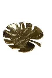 Godinger Monstera Leaf Dish Gold