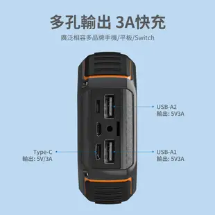 PHILIPS 太陽能軍規 20000mAh行動電源 DLP7726N