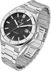 [CADISEN] Mechanical Automatic Watch Men's with Power Reserve Sapphire Glass Watches Men NH35 Leisure Waterproof