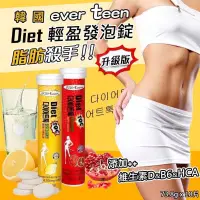 在飛比找蝦皮購物優惠-韓國Everteen Diet 紅石榴/檸檬 輕盈發泡錠18