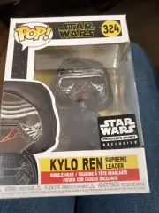 Star Wars Funko POP #324 Kylo Ren Smugglers Bounty Exclusive Protector