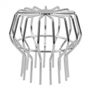 Gutter Guard Stainless Steel Gutter Cleaner Roof Strainer Silver Downspout7568