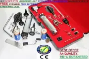 NEW Incredible 3.2V Pro LED OTOSCOPE OPTHALMOSCOPE Set w/ Hard Case +FREE 3 BULB
