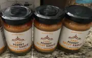 3 Pack Trader Joe’s Thai Peanut Satay Sauce 8.1 fl oz each VEGAN NEW