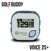 GolfBuddy Voice 2S+ Talking GPS Golf Rangefinder Navigation Blue White 6in New