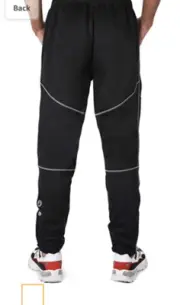 4ucycling Mens Fleeced Windstopper Cycling Pants size 4X