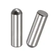 12x40mm Dowel Pins, 2pcs Round Head Flat Chamfered End Dowel Pin