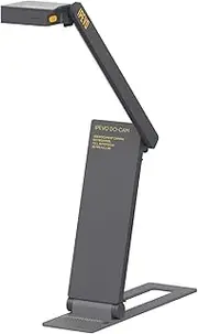 Ipevo DO-CAM Ultra HD 8MP USB Camera for Professional Visual Presentations and Communication — Real-time Image Capture, Webcam for Conference Call, Distance Learning, Remote Work, Gray (5-897-3-01-00)
