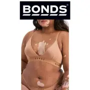 Bonds Womens Original Triangle Crop Comfy Flattering Supportive Bra WVGGA