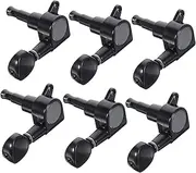 Levemolo 6pcs Acoustic Guitar Tuning Peg Durable Replacement Pegs with Head for Easy Installation and Accurate Tuning Essential Guitar Accessories