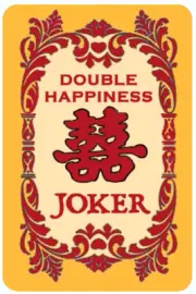 Mah Jongg Jong Mahjong 10 Joker Stickers Happiness - Set #066 **Free Shipping**
