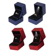 Square Box Wedding Case Necklace Storage Organiser for Wedding Party