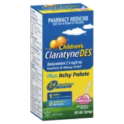 ClaratyneDES Children's Hayfever & Allergy Relief 60mL - Bubblegum Flavour 24H