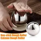 Non-stick Dough Roller Stainless Steel Rolling Ball Set for Baking Pizza