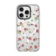 iPhone 16 Pro Clear Case MagSafe Compatible Onigiri&Umeboshi Bento Party by FURIIRAKUN