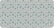 Cute Star Plaid Buffalo Plaid Check Tartan Scotland Toddler Bed Sheet Travel Washable Cot Sheet for Folding Travel Bed for Small Spaces Sleeping Cot 50'' x 25'' (Sheet,Bed Not Included)
