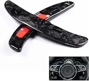 Car Steering Wheel Shift Paddles for P&orsche M&acan 718 911 Cayenne 918 Panamera 2013-2017 Car Steering Wheel Shift Paddle Extension Forged Carbon Fiber 2 Pieces HTEOPOEKFR