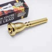 Bach 24K Gold Commercial Trumpet Mouthpiece, 5MV NEW!