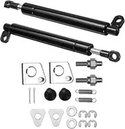 HDVCRNBAVW 2PCS Rear Tailgate Slow Down & Easy Up Strut Kit Easy Install No Drilling Required Anti-Breaking for Ford PX for Ranger 2011-2017 strut