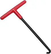 Spring Puller, T Handle Spring Puller Hook, Trampoline Spring Puller Tool, Automotive Spring Stretcher Tool, Exhaust Spring Tool for Snowmobile Motorcycle Dirt