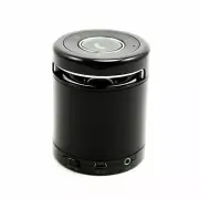 iKanoo Bluetooth Speaker w/Hands-free Speakerphone BT012 New Black Rechargeable