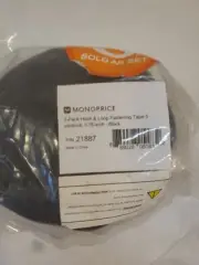 Monoprice 3-Pack Hook and Loop Fastening Tape 5 yard/roll, 0.75in, Black