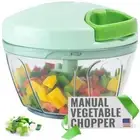 Manual Food Processor - Pull String Hand Chopper for Kitchen - Handheld Veget...