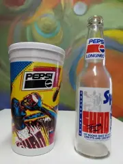 Pepsi Shaq Shaquille O'Neal 1992-1993 Bottle Rookie Plastic Cup Sweetheart NICE