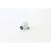 Aeroflow Billet 90° Thermostat Housing - Silver, AF64-2039S
