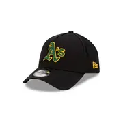 Oakland Athletics MLB Essentials Black OTC 9FORTY A-Frame Snapback