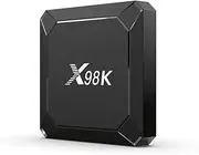 CHROX Android 13.0 TV Box, 4GB RAM 32GB ROM, X98 K Android TV Boxes 4K WiFi 6 with RK3528A Quad-Core, Android Box 2.4G/5G WiFi Bluetooth 5.0 USB 3.0 TV Box Android,2gb+16gb