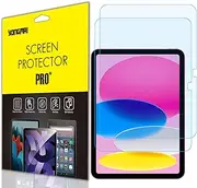 2 Pack - Blue Light Blocking Screen Protector for iPad 10.9 Inch Tablet (2022 Released, 10th Gen, A2696/A2757/A2777), Anti-Blue Light Anti-Glare iPad 10.9" Tablet Screen Protector Anti-Fingerprint Bubble Free